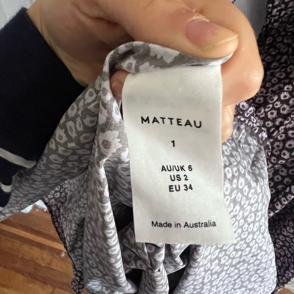 MATTEAU Shirred organic cotton-poplin maxi dress - Picture 4 of 9